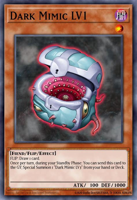 yugioh dark mimic card